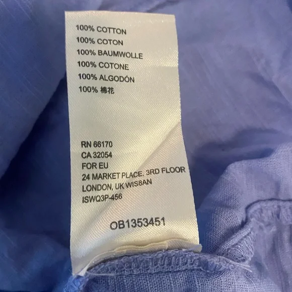 Free People Lavender Button-Up Blouse - Picture 8 of 10